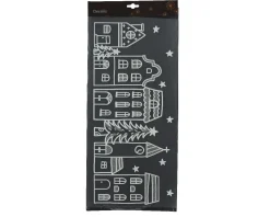 ohgreen Raamdecoratie pet glitters