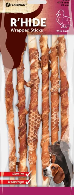 ohgreen R'hide duck wrapped stick 7/8mm 25cm 6st 130gr