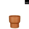 ohgreen Riva pot rond terra - h14xd15cm
