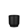 ohgreen Riva pot rond zwart - h14xd15cm