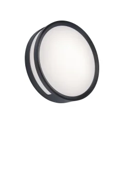 ohgreen Rola wand / plafondlamp donkergrijs led 13w