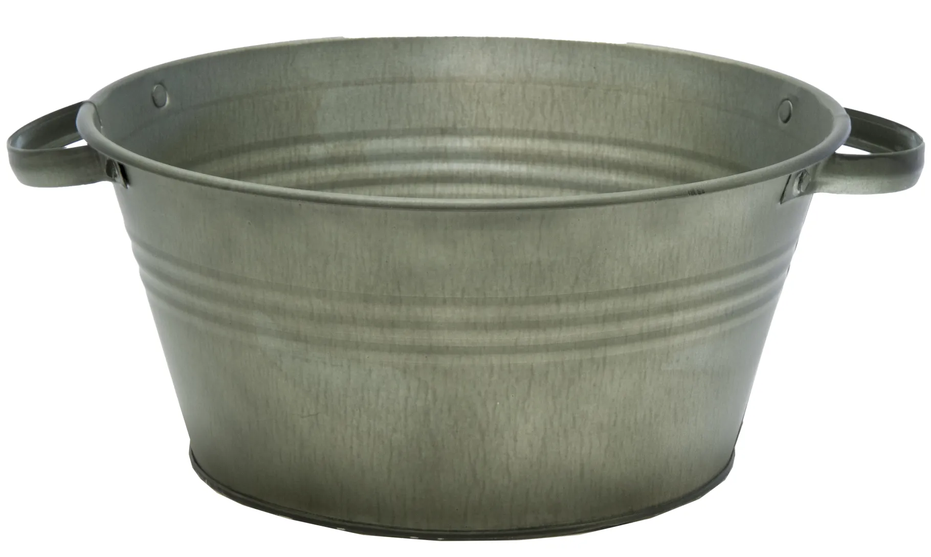 ohgreen Schaal zink vintage groen d23h11