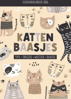 ohgreen Scheurkalender 2026 kattenbaasjes