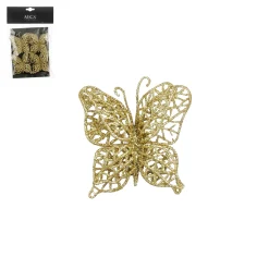 ohgreen Set van 4 clips vlinder