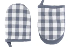ohgreen Set van 2 grippers gingham