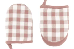ohgreen Set van 2 grippers gingham