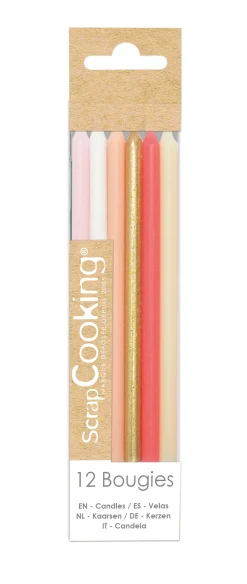 ohgreen Set van 12 kaarsen