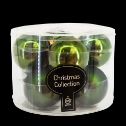 ohgreen Set van 8 kerstballen