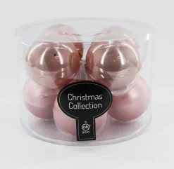 ohgreen Set van 8 kerstballen