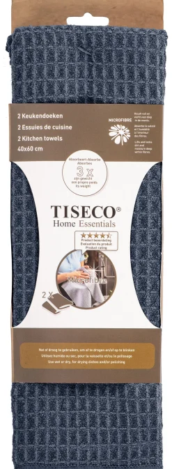 ohgreen Set van 2 keukenhanddoeken essential