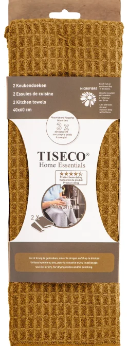 ohgreen Set van 2 keukenhanddoeken essential