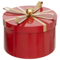 ohgreen Set van 3 ronde metalen dozen