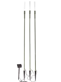 ohgreen Set van 3 solarlampen Ronda (tuinstekers)
