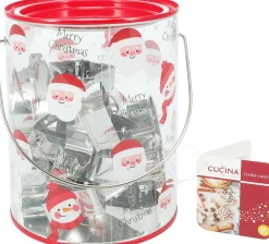 ohgreen Set van 16 uitsteekvormpjes