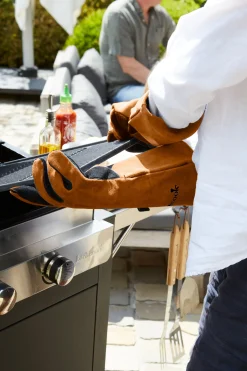 ohgreen Set van 2 zacht lederen handschoenen