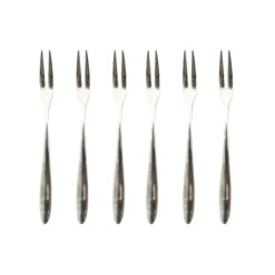 ohgreen Set van 6 zeevruchtenvorken