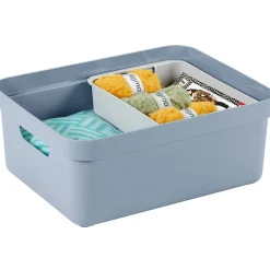 ohgreen Sigma home opbergbox 24l blauw