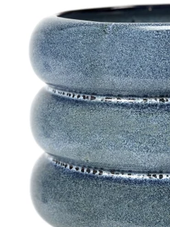 ohgreen Sixties Sierpot l 14,5x14,5x12,5 blauw