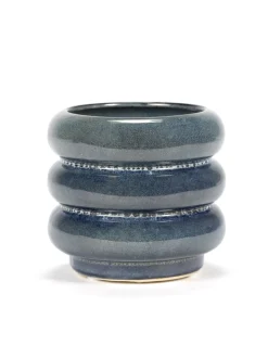 ohgreen Sixties Sierpot s l11xb11x9,5 blauw