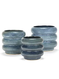 ohgreen Sixties Sierpot s l11xb11x9,5 blauw