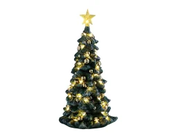 ohgreen Snowy christmas tree clear light