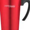 ohgreen Soft touch travel mug rood 420ml