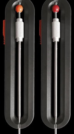 ohgreen Sondes barbecue thermometer (rood en oranje)