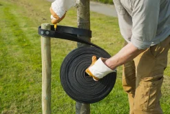 ohgreen Spijkerboomband zwart 4cm rol 15m