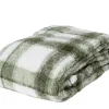 ohgreen Sprei polyester ruitpatroon