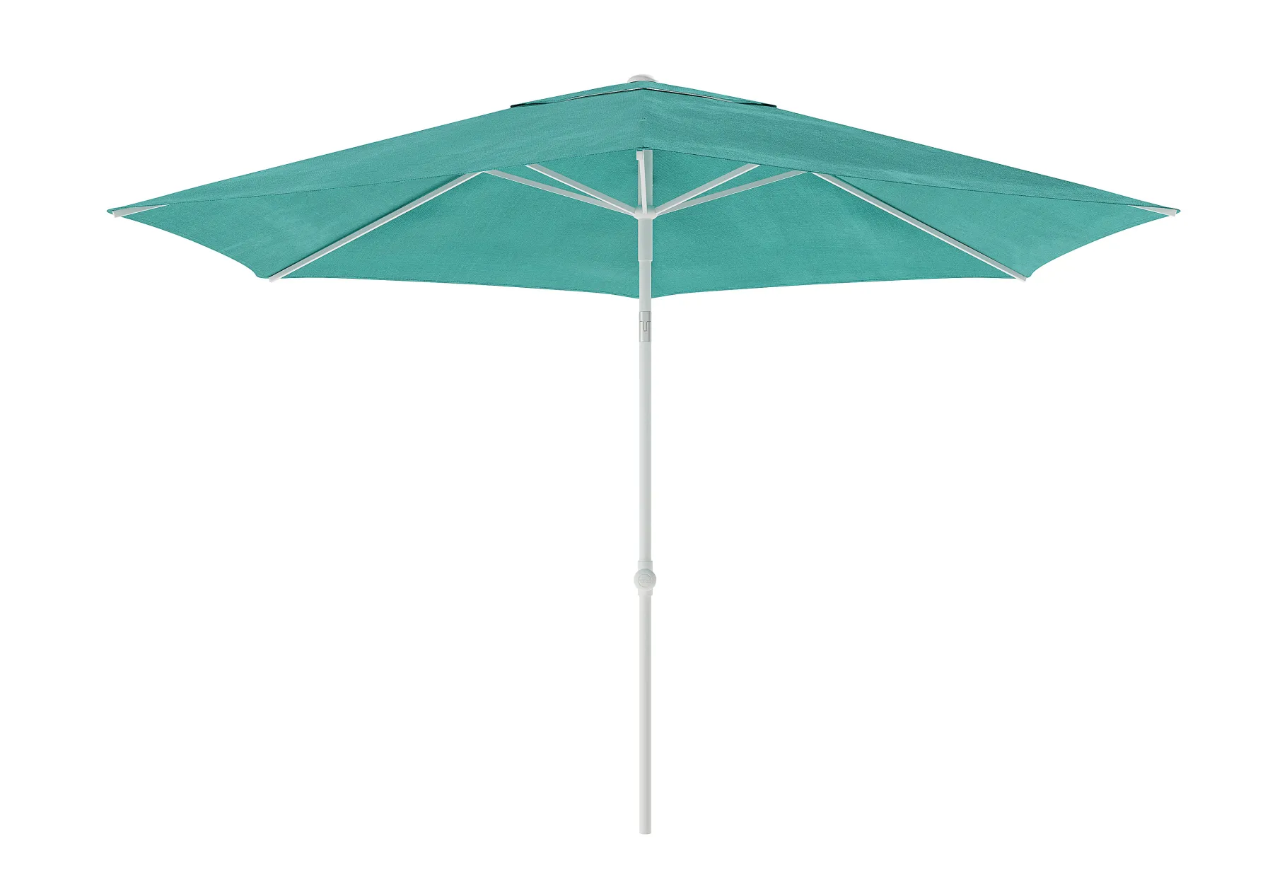 ohgreen Staparasol miami d250 wit-blauw