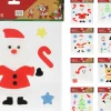 ohgreen Stickervel met kerstfiguren