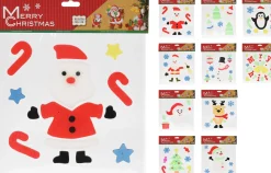 ohgreen Stickervel met kerstfiguren