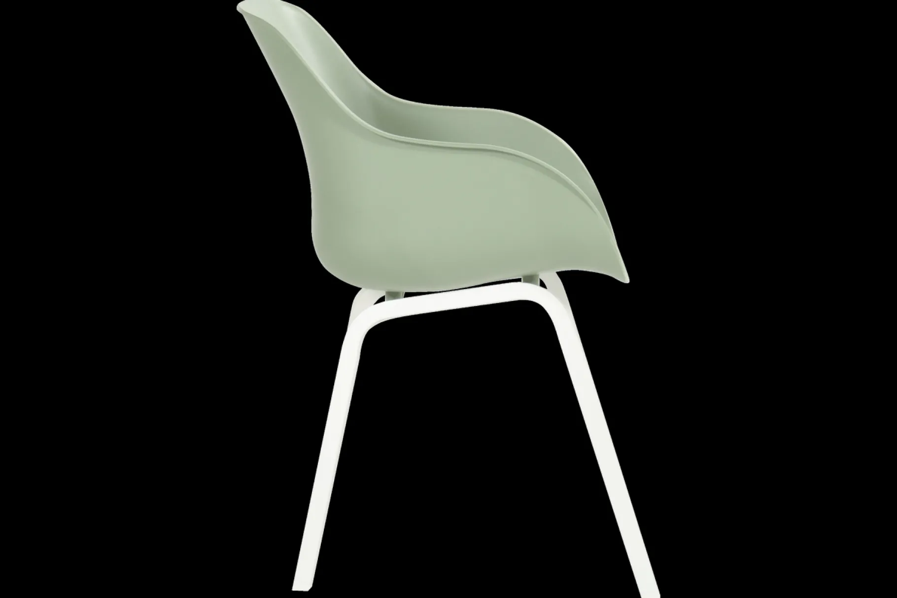 ohgreen Stoel Le Soleil wit/groen