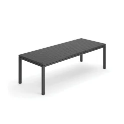 ohgreen Tafel Albin 256-320x100cm charcoal/aluminium