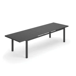 ohgreen Tafel Albin 256-320x100cm charcoal/aluminium