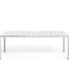 ohgreen Tafel Rio verlengbaar 140-210cm bianco aluminium