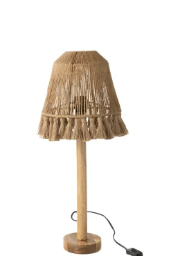 ohgreen Tafellamp mila jute beige