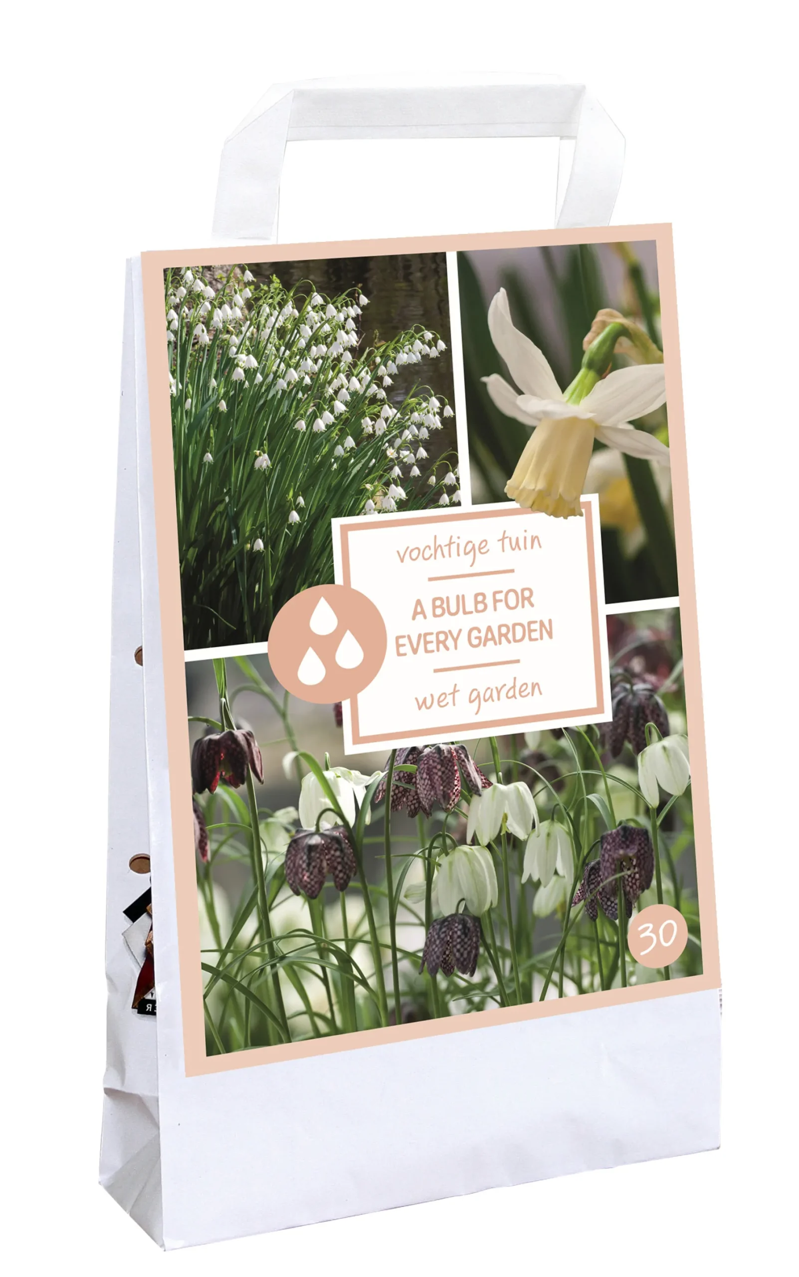 ohgreen Tas 'a bulb for every garden' met 30 bloembollen wet garden