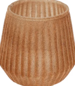 ohgreen Theelichthouder 9cm glas roest