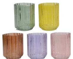 ohgreen Theelichthouder glas 13cm