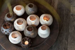 ohgreen Theelichthouder kokosnoot