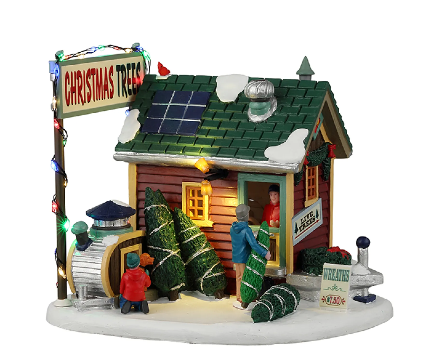 ohgreen Tiny house tree lot, b/o (4,5v)