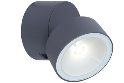 ohgreen Trumpet wandlamp antractiet grijs led 6.7w