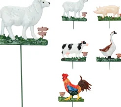 ohgreen Tuinprikker boederijdieren 42cm