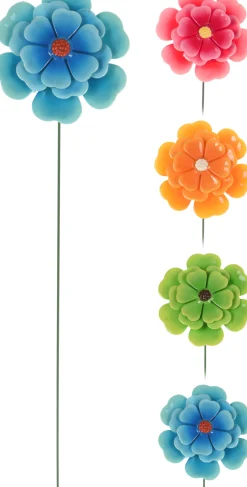 ohgreen Tuinprikker met bloem 4ass