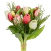ohgreen Tulpenbundel/gras roze mix