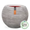 ohgreen Vaas bol rib 62x48 ivoor