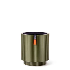 ohgreen Vaas cilind groove 19x21