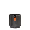 ohgreen Vaas cilinder Groove 23x25