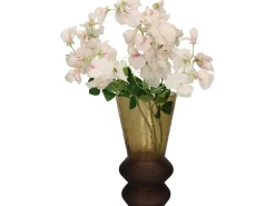 ohgreen Vaas glas bruin 15.5x15.5x30cm